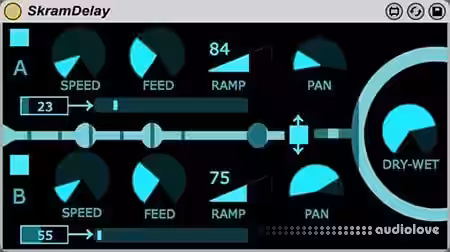 Max for Cats SKRAM Delay v1.2 [DAW Templates] - Sample Pack Artwork