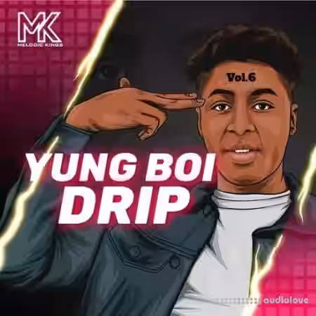 Melodic Kings Yung Boi Drip Vol 5 [WAV] - Sample Pack Artwork
