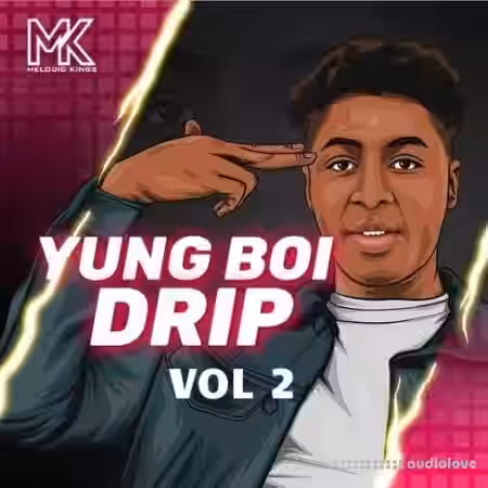 Melodic Kings Yung Boi Drip Vol.2 [WAV] - Sample Pack Artwork