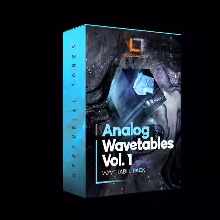 Mercurial Tones Analog Wavetables Vol.1 [WAV] - Sample Pack Artwork