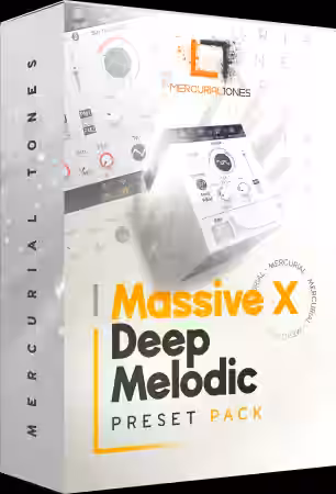 Mercurial Tones Mercurial Deep Melodic Massive X Presets [WAV, MiDi, Synth Presets] - Sample Pack Artwork