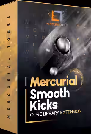 Mercurial Tones Smooth Kicks Core library extension [WAV] - Sample Pack Artwork