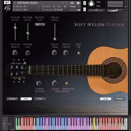 MG Soft Nylon Guitar [KONTAKT] - Sample Pack Artwork
