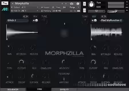 Micromorph Morphzilla v2.0 [KONTAKT] - Sample Pack Artwork