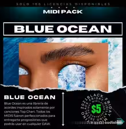 Midilatino Blue Ocean [MiDi] - Sample Pack Artwork
