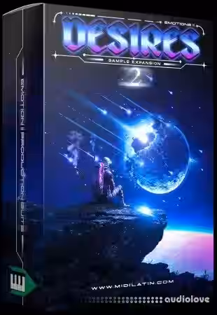 Midilatino DESIRES Sample Expansions 2 [WAV, MiDi] - Sample Pack Artwork