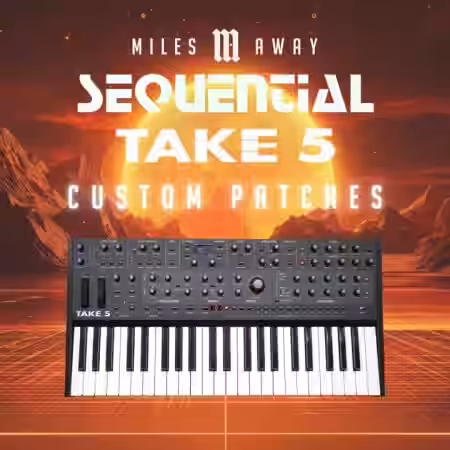 Miles Away Music 48 Custom Patches for Sequential TAKE 5 [Synth Presets] - Sample Pack Artwork