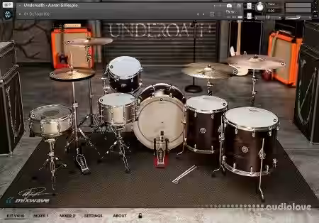 MixWave Underoath Aaron Gillespie [KONTAKT] - Sample Pack Artwork