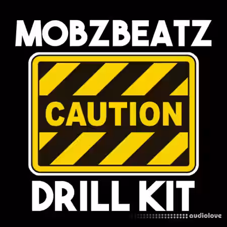 MobzBeatz 'Caution' Drill Kit [WAV] - Sample Pack Artwork