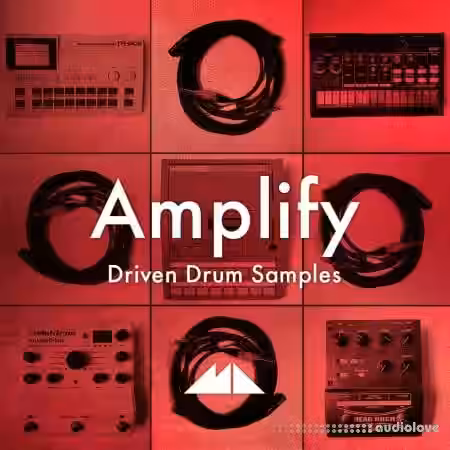 ModeAudio Amplify Driven Drum Samples [WAV] - Sample Pack Artwork