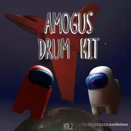 MOLORES Amogus Drum Kit V.2 [WAV] - Sample Pack Artwork