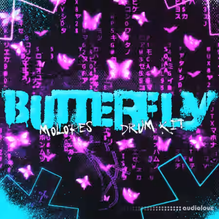 Molores BUTTERFLY Drum Kit [WAV, Synth Presets] - Sample Pack Artwork
