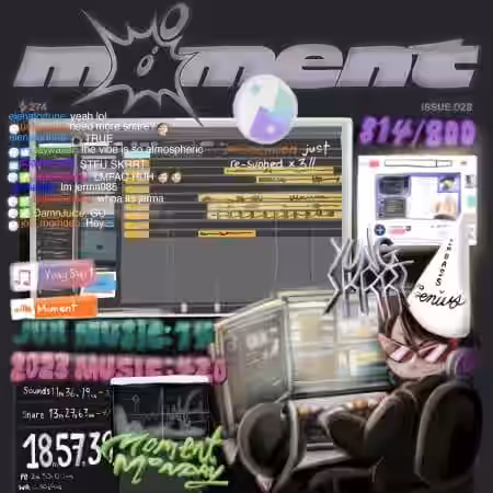 Moment Splinter Fragments, a Yung Skrrt Moment [WAV] - Sample Pack Artwork