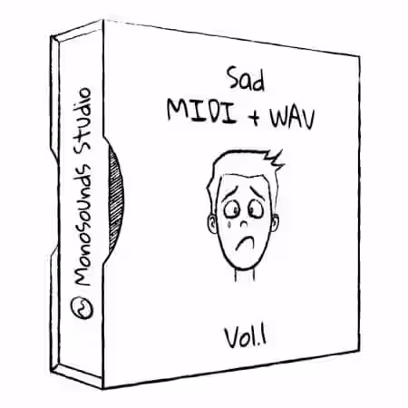 Monosounds Sad Melodies Vol.1 [WAV, MiDi] - Sample Pack Artwork