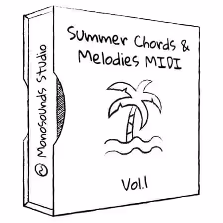 Monosounds Summer Midi and Music Loop Pack Vol.1 [WAV, MiDi] - Sample Pack Artwork