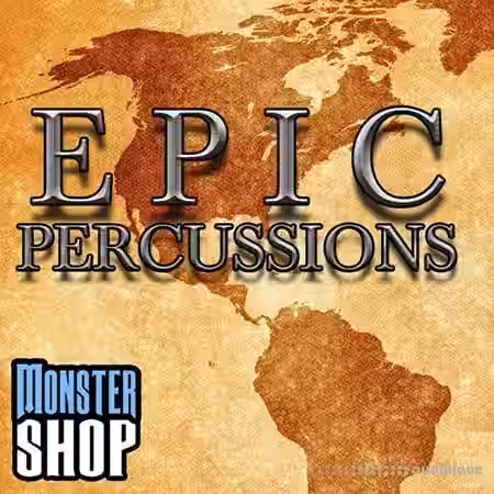 Monster Shop Epic Percussions [WAV, AiFF] - Sample Pack Artwork