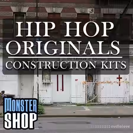 Monster Shop Hip Hop Originals Construction Kits [WAV] - Sample Pack Artwork