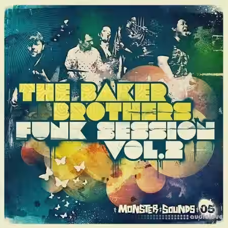 Monster Sounds Baker Brothers Funk Session Vol.2 [MULTiFORMAT] - Sample Pack Artwork