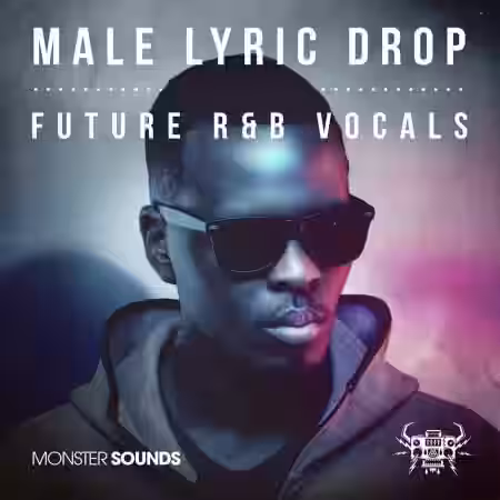 Monster Sounds Male Lyric Drop Future R&B Vocals [MULTiFORMAT] - Sample Pack Artwork