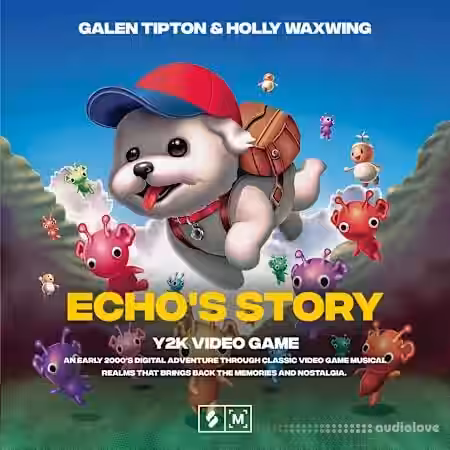 Montage by Splice Echos Story: Y2K Video Game [WAV] - Sample Pack Artwork