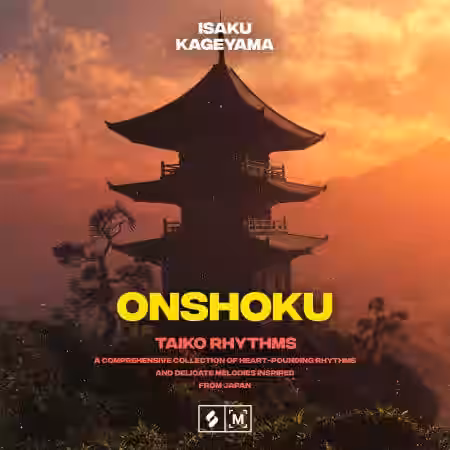 Montage by Splice Sounds Onshoku: Taiko Rhythms [WAV] - Sample Pack Artwork