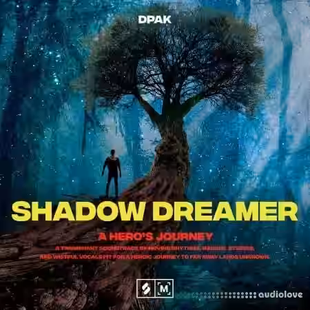 Montage by Splice Sounds Shadow Dreamer A Hero's Journey [WAV] - Sample Pack Artwork