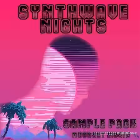 Moodset Music Synthwave Nights [WAV] - Sample Pack Artwork