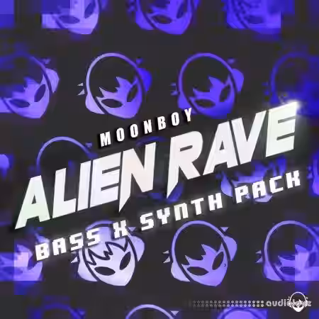 Moonboy ALIEN RAVE SAMPLE PACK [WAV, MiDi, Synth Presets] - Sample Pack Artwork