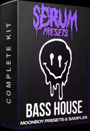 MOONBOY Bass House Serum Presets and Samples [WAV, MiDi, Synth Presets] - Sample Pack Artwork