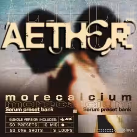 morecalcium AETHER Serum Bank [WAV, MiDi, Synth Presets] - Sample Pack Artwork