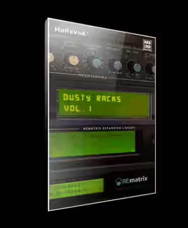 MoReVoX Dusty Racks Vol.1 [REmatrix] - Sample Pack Artwork