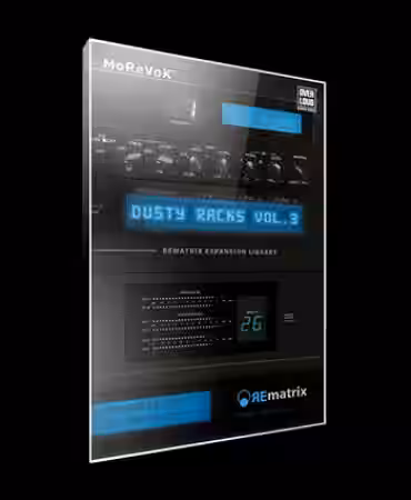 MoReVoX Dusty Racks Vol.3 [REmatrix] - Sample Pack Artwork