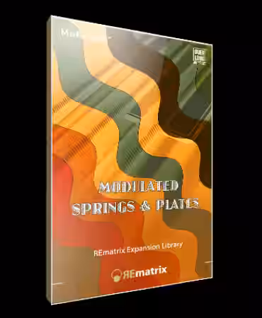 MoReVox Modulated Springs And Plates [REmatrix] - Sample Pack Artwork