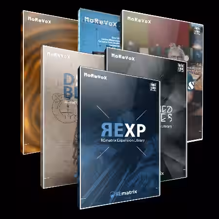 MoReVoX REmatrix Libraries BUNDLE [REmatrix] - Sample Pack Artwork
