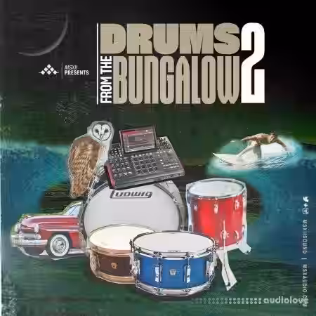 MSXII Sound Design Drums From The Bungalow Vol.2 [WAV] - Sample Pack Artwork