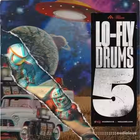MSXII Sound Design Lo-Fly Drums Vol.5 [WAV] - Sample Pack Artwork