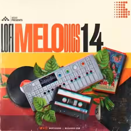 MSXII Sound Design LoFi Melodics Vol.14 [WAV] - Sample Pack Artwork