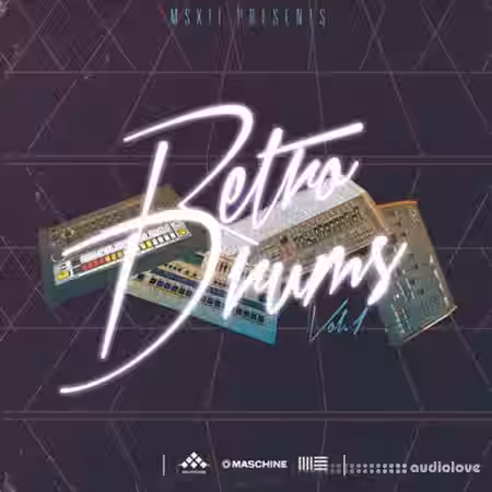 MSXII Sound Design Retro Drums Vol 1 [WAV] - Sample Pack Artwork