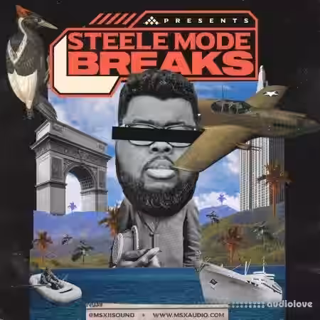 MSXII Sound Design Steele Mode Breaks [WAV] - Sample Pack Artwork