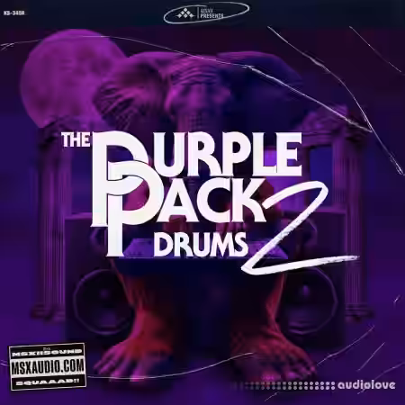 MSXII Sound The Purple Pack Drums Vol.2 [WAV] - Sample Pack Artwork