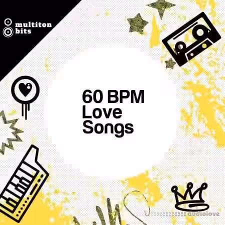 Multiton Bits 60 BPM Love Songs [WAV] - Sample Pack Artwork