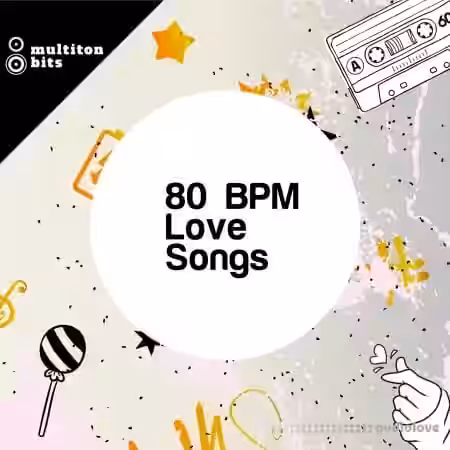 Multiton Bits 80 BPM Love Songs [WAV] - Sample Pack Artwork