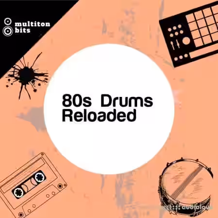 Multiton Bits 80s Drums Reloaded [WAV] - Sample Pack Artwork