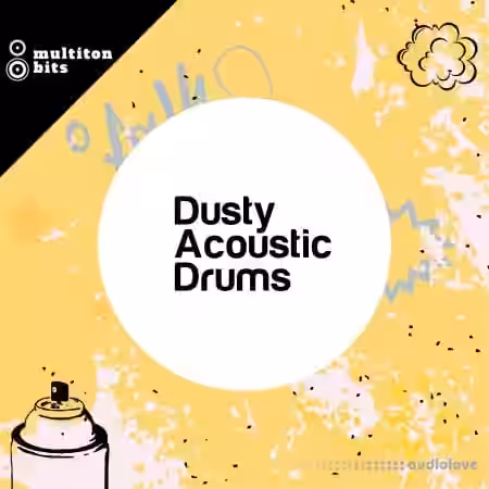 Multiton Bits Dusty Acoustic Drums [WAV] - Sample Pack Artwork
