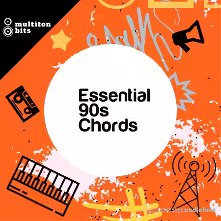 Multiton Bits Essential 90s Chords [WAV] - Sample Pack Artwork