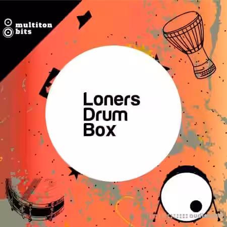 Multiton Bits Loners Drum Box [WAV] - Sample Pack Artwork