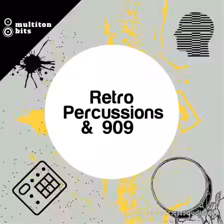 Multiton Bits Retro Percussions and 909 [WAV] - Sample Pack Artwork