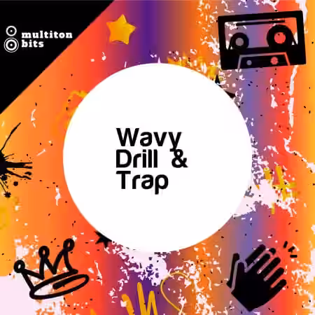 Multiton Bits Wavy Drill and Trap [WAV] - Sample Pack Artwork