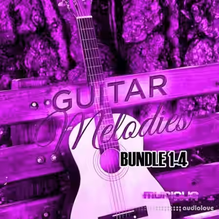 Munique Music Guitar Melodies Bundle Vol.1-4 [WAV] - Sample Pack Artwork