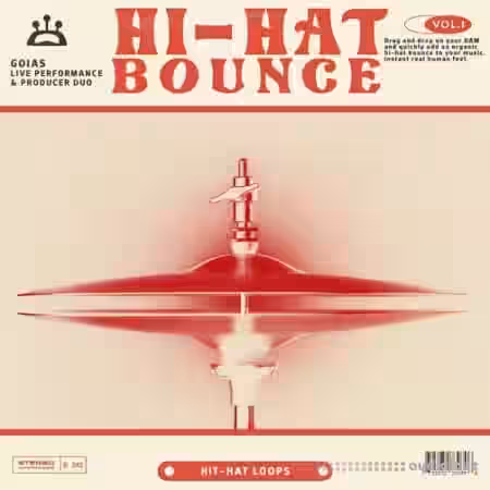 MUSIC by GOIAS Hi-Hat Bounce Vol.1 [WAV] - Sample Pack Artwork